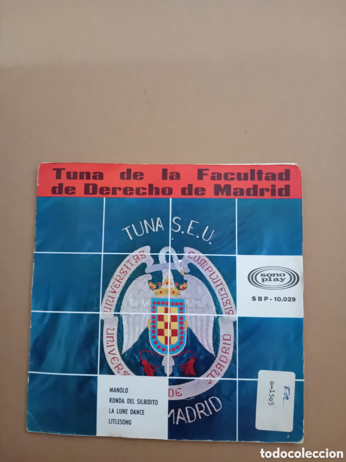 Discos de vinilo: TUNA FACULTAD DE DERECHO DE MADRID - Foto 1