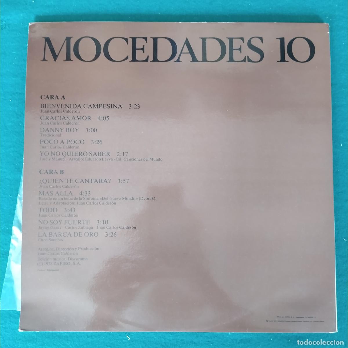 Discos de vinilo: Mocedades &ndash; Mocedades 10 - Foto 2