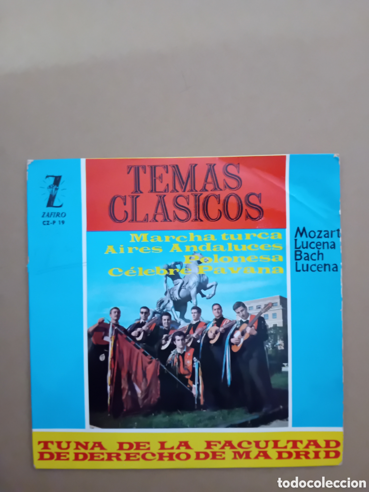 Discos de vinilo: TUNA FACULTAD DE DERECHO DE MADRID - Foto 1