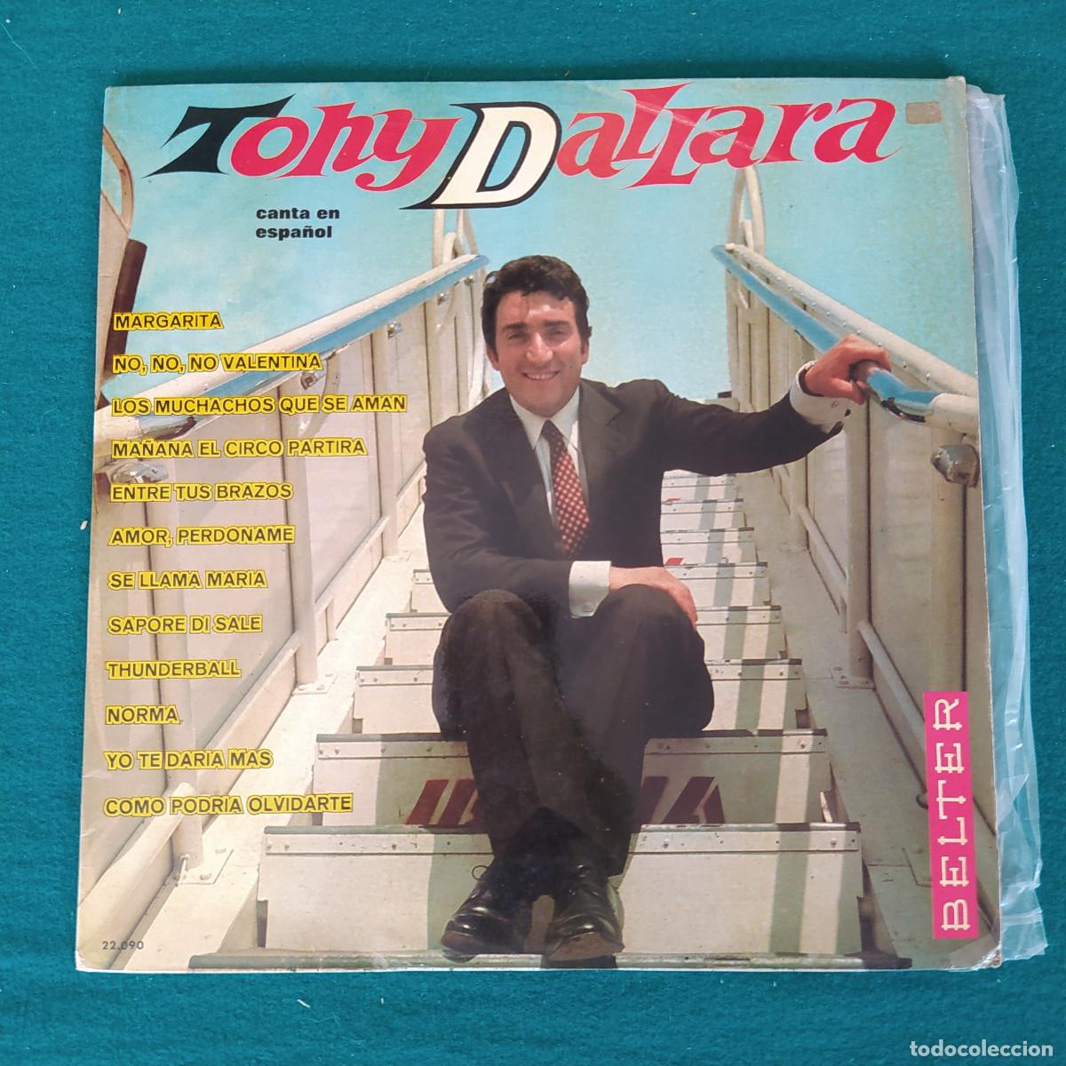 Discos de vinilo: Tony Dallara - Canta en Espa&ntilde;ol - Foto 1