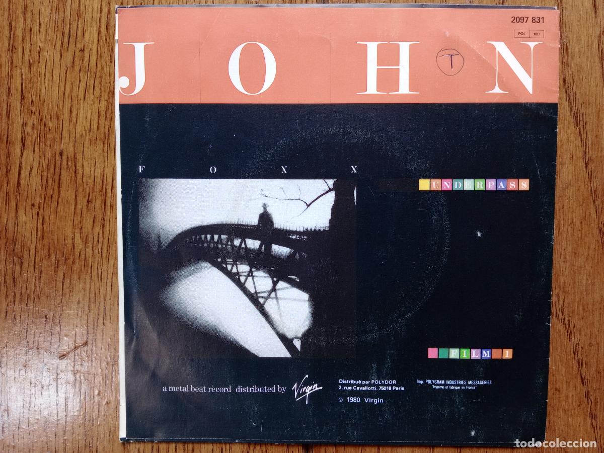 Discos de vinilo: John Foxx - underpass + film one - Foto 2