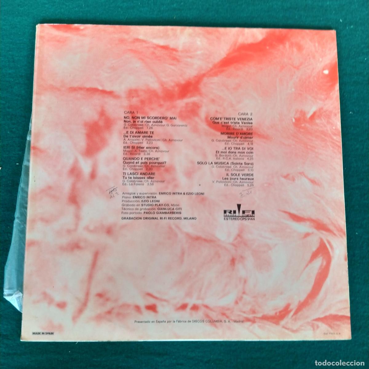Discos de vinilo: Iva Zanicchi coro aznavou - Foto 2