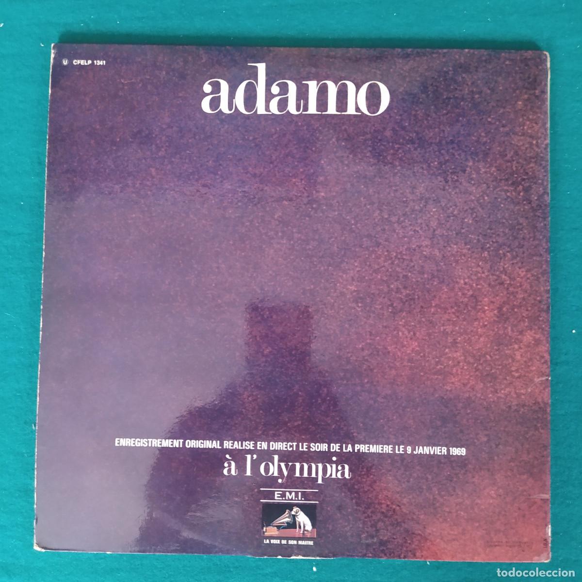 Discos de vinilo: Adamo &ndash; Olympia 1969 - Foto 2