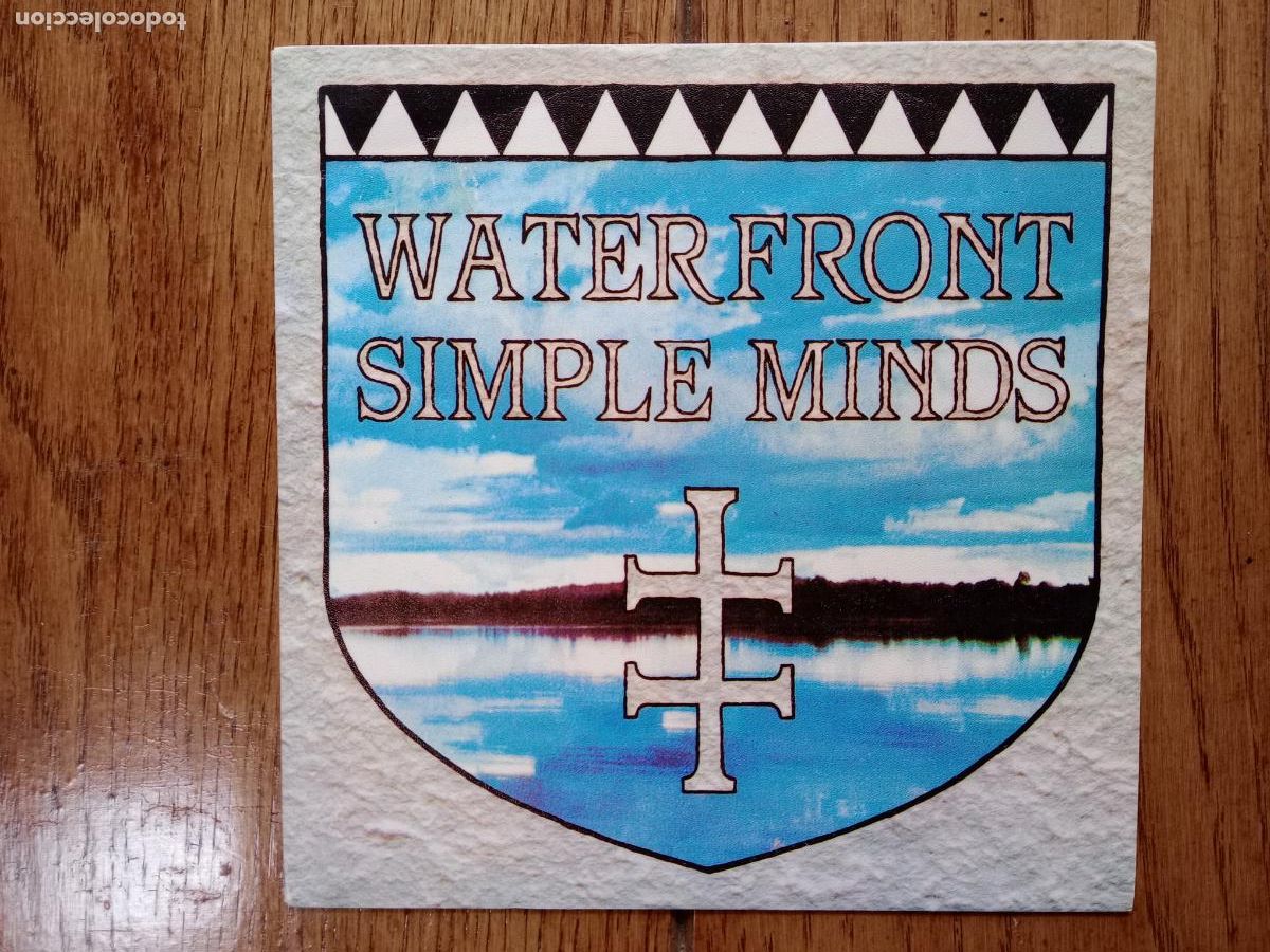 Discos de vinilo: Simple Minds - waterfront + hunter and the hunted - Foto 1