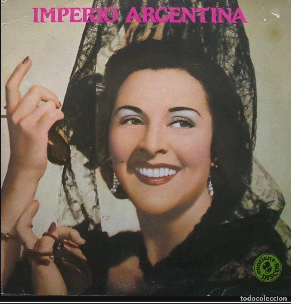 Discos de vinilo: 2 LPS DE IMPERIO ARGENTINA-SIN PORTADA - Foto 2