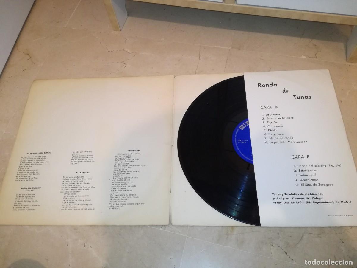 Discos de vinilo: RONDA DE TUNAS-GATEFOLD-ORIGINAL 1965 - Foto 4