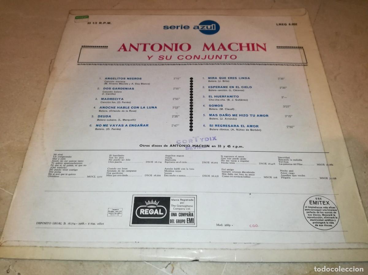 Discos de vinilo: ANTONIO MACHIN-ORIGINAL 1968 - Foto 2