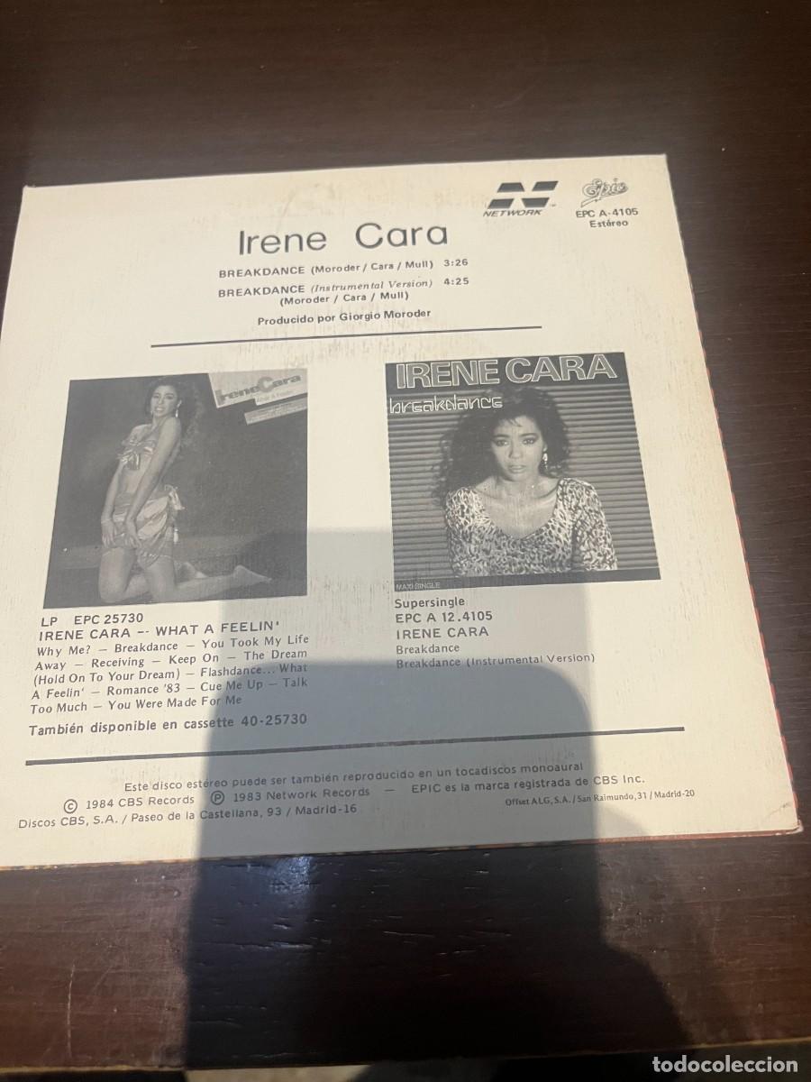 Discos de vinilo: Irene Cara &lrm;&ndash; Breakdance - Foto 2