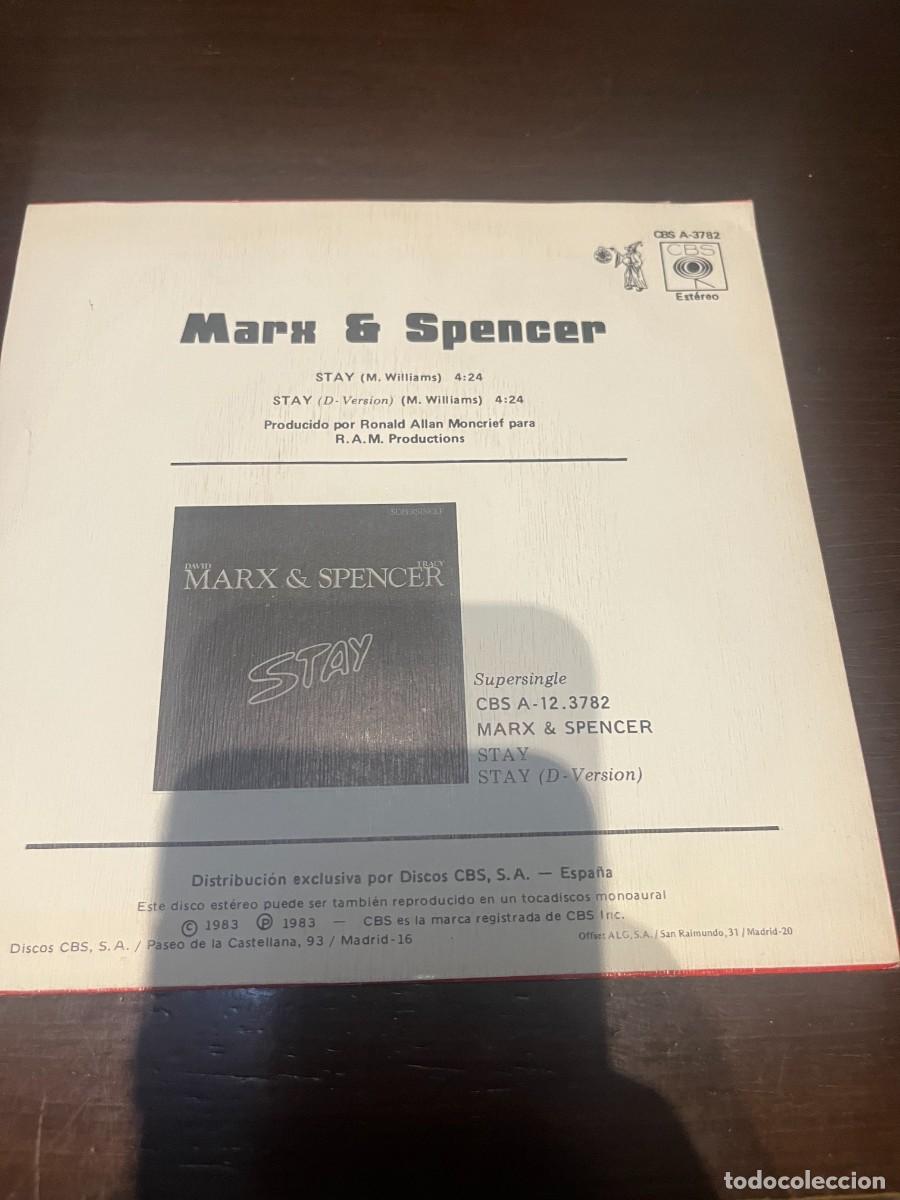 Discos de vinilo: Marx & Spencer &lrm;&ndash; Stay - Foto 2