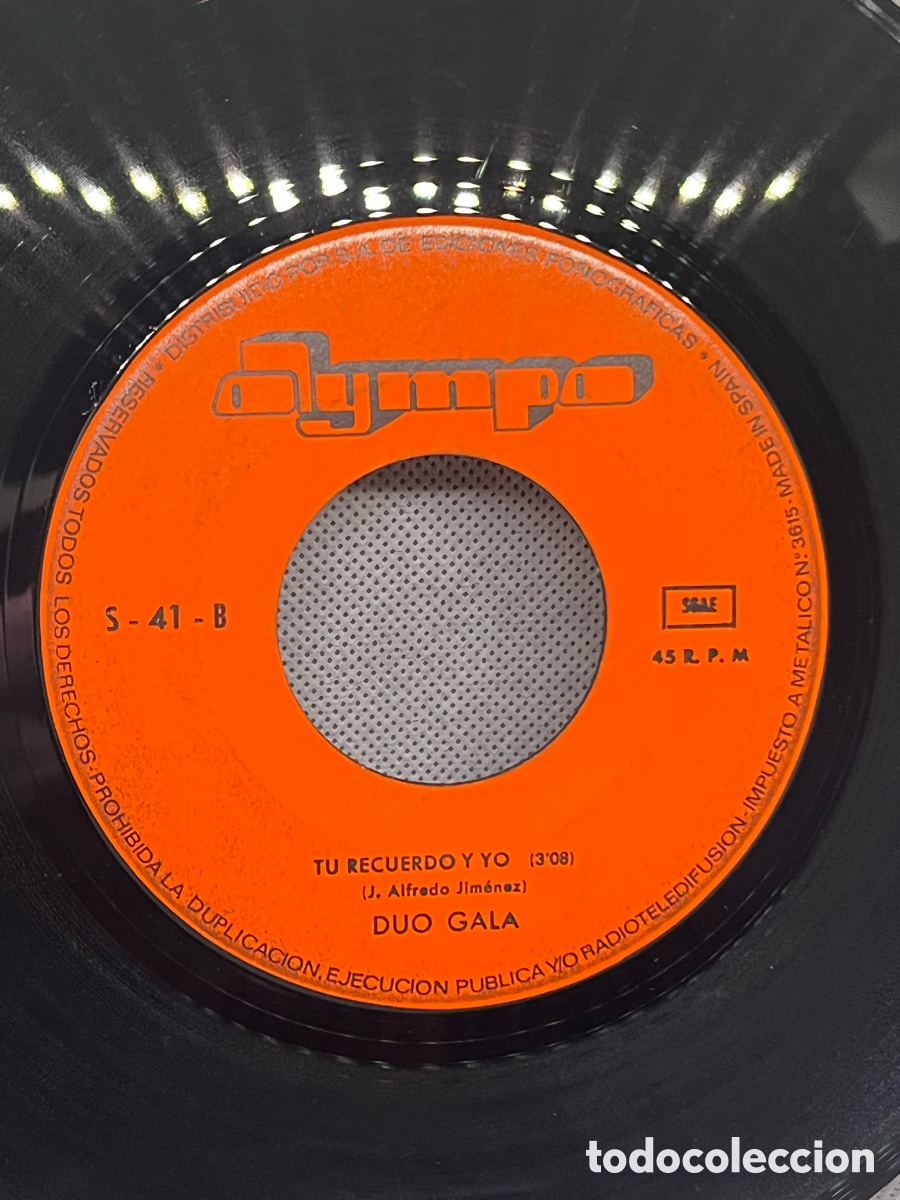 Discos de vinilo: VINILO DUO GALA 1978 - Foto 2