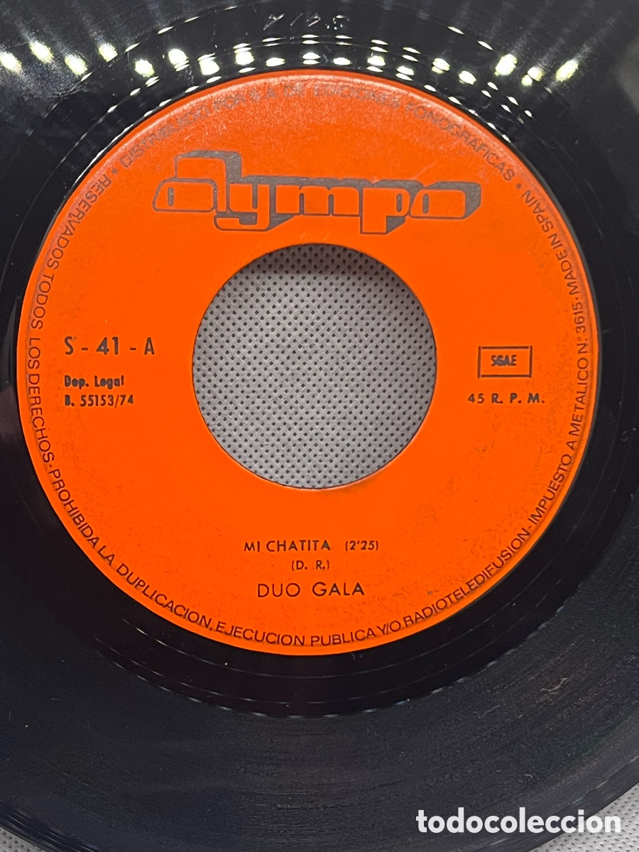 Discos de vinilo: VINILO DUO GALA 1978 - Foto 3