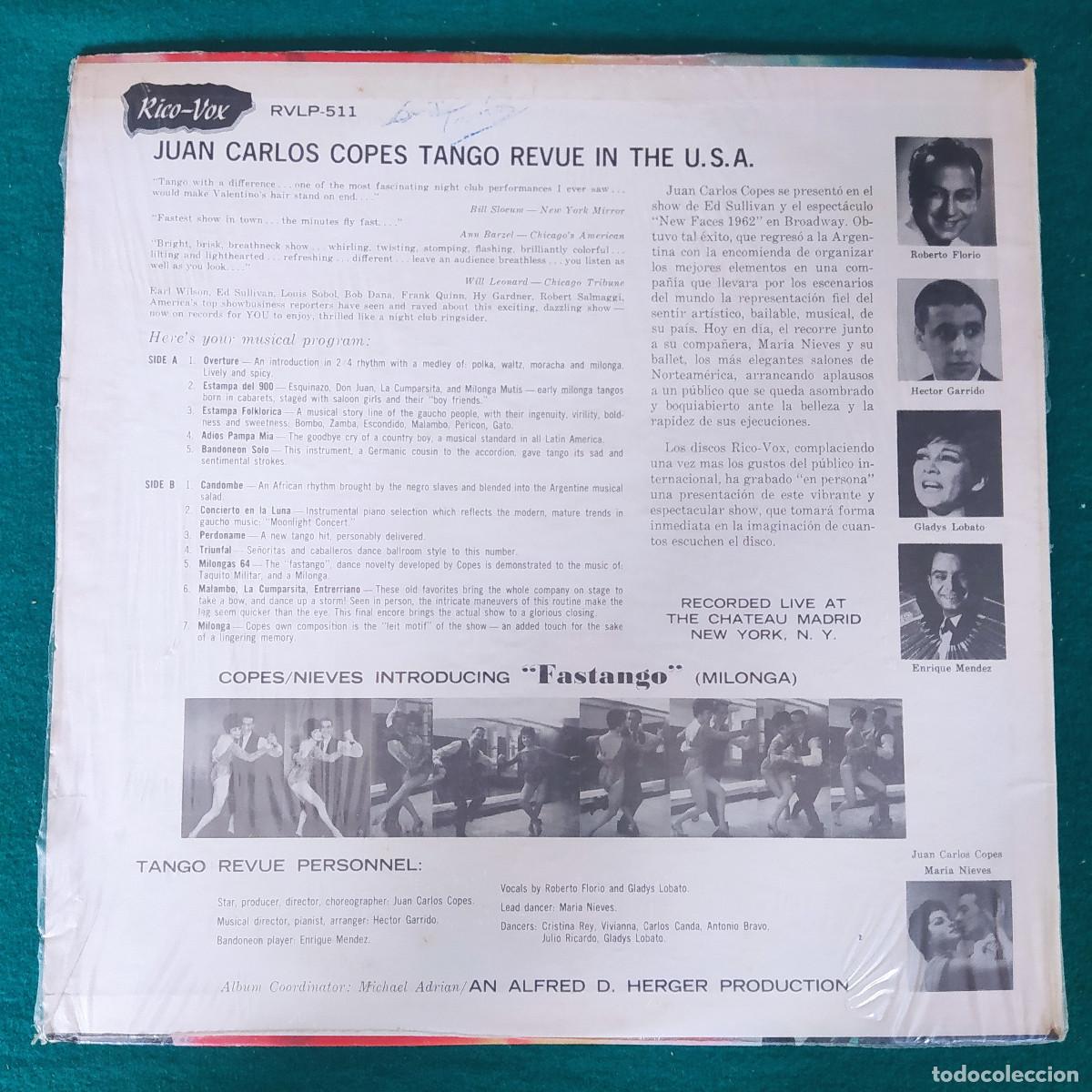 Discos de vinilo: Copes Argentine Revue in U.S.A. - Foto 2