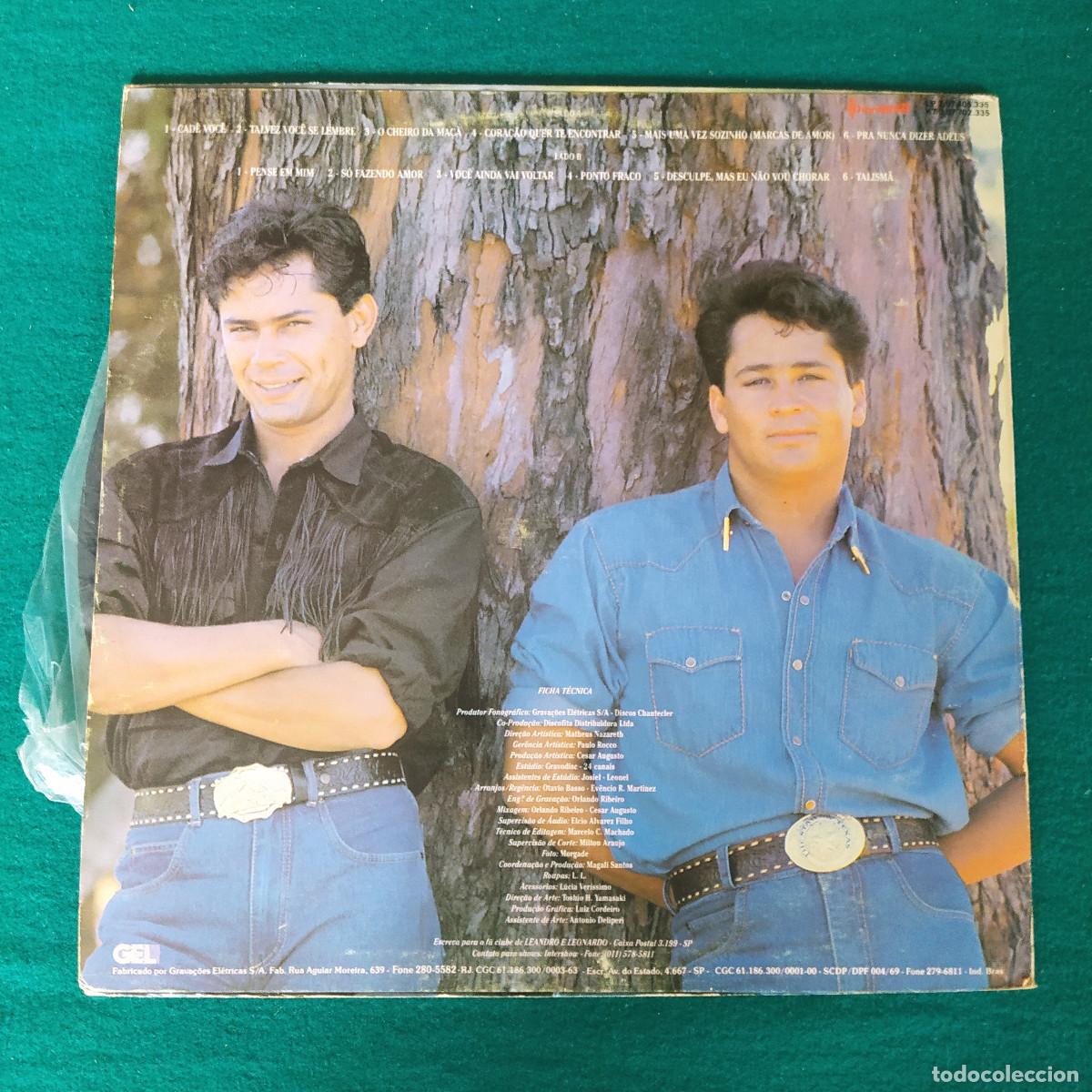 Discos de vinilo: Leandro & Leonardo &ndash; Leandro & Leonardo - Foto 2
