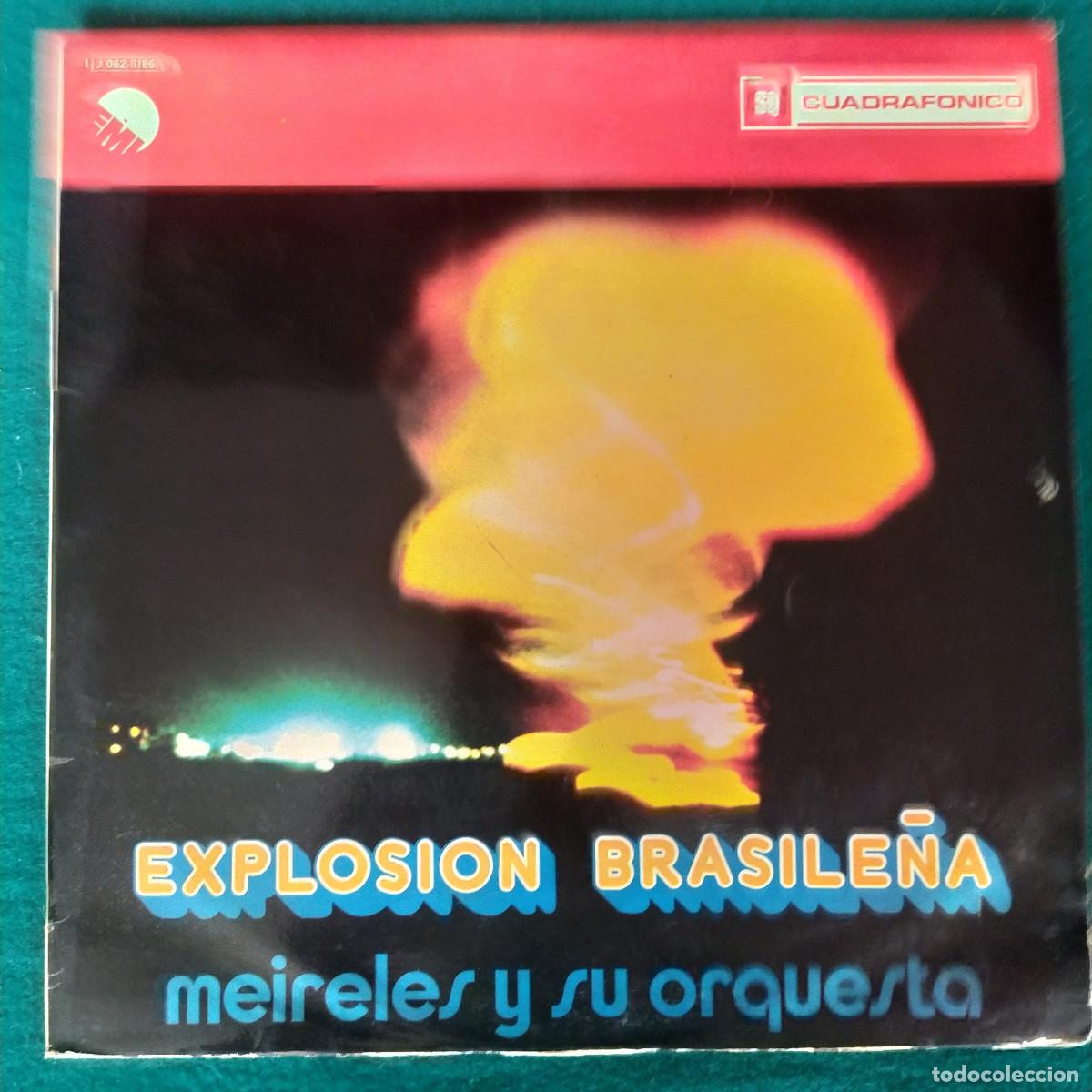 Discos de vinilo: Meireles Y Su Orquesta &ndash; Explosion Brasile&ntilde;a - Foto 1