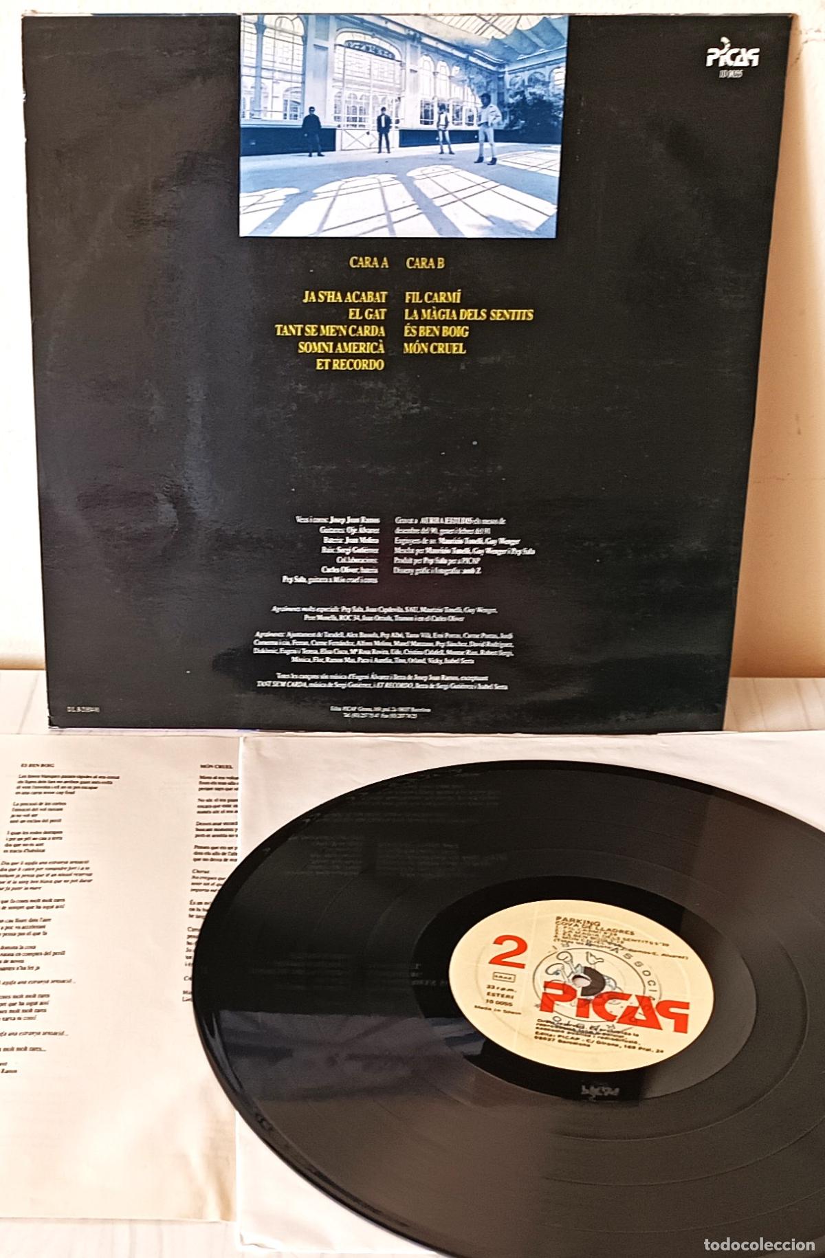 Discos de vinilo: PARKING - COVA DE LLADRES PICAP - 1991 - Foto 2