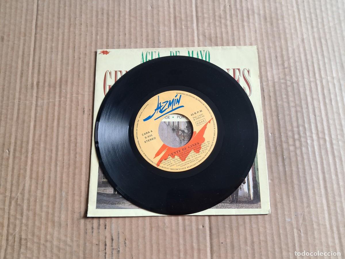Discos de vinilo: GENTE DE GINES - POUTPURRI SINGLE 1992 - Foto 2