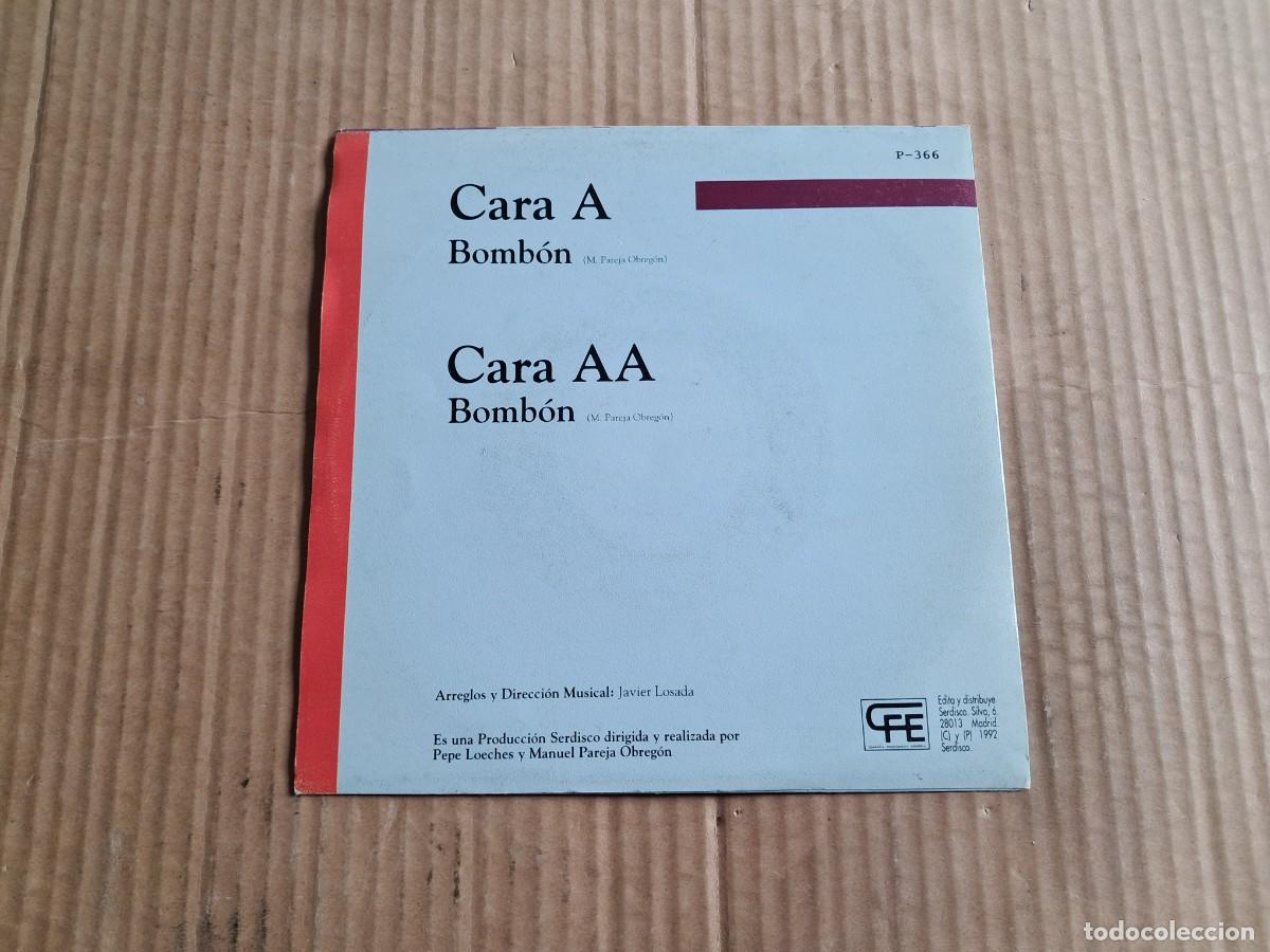 Discos de vinilo: LOS DEL RIO - BOMBON SINGLE 1992 - Foto 3