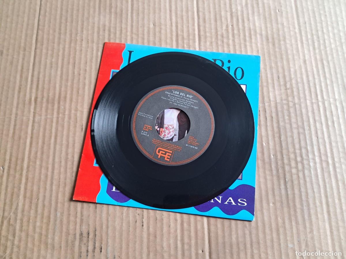 Discos de vinilo: LOS DEL RIO - ESAS GITANAS SINGLE 1992 - Foto 2