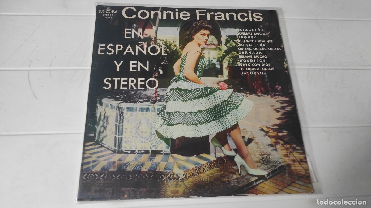 Discos de vinilo: LP CONNIE FRANCIS - EN ESPA&Ntilde;OL Y EN STEREO - Foto 1