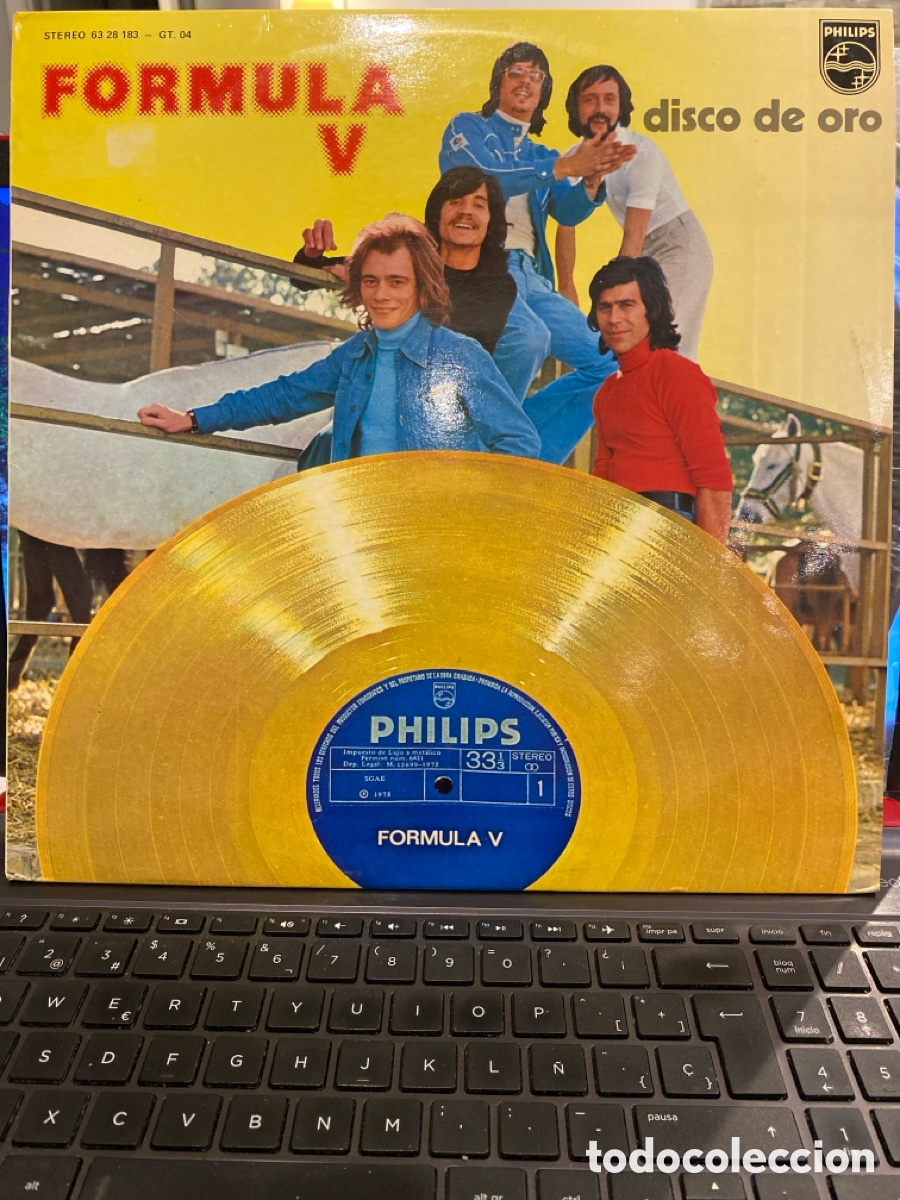 Discos de vinilo: FORMULA V - DISCO DE ORO LP SPAIN 1975 - Foto 1