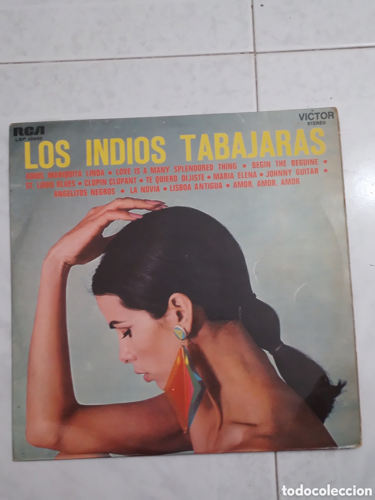 Discos de vinilo: Los Indios Tabajaras. 1967. Espa&ntilde;a. Disco VG+. Car&aacute;tula VG+. - Foto 1