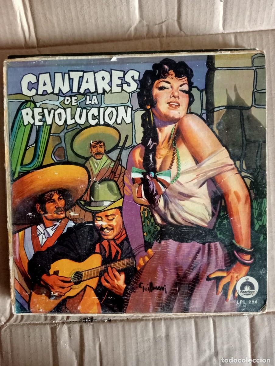 Vinyl records: Hermanos Z&aacute;izar - Mariachi Jalisco De Pepe Villa Y Alegres Laguneros - Cantares De La Revolucion LP