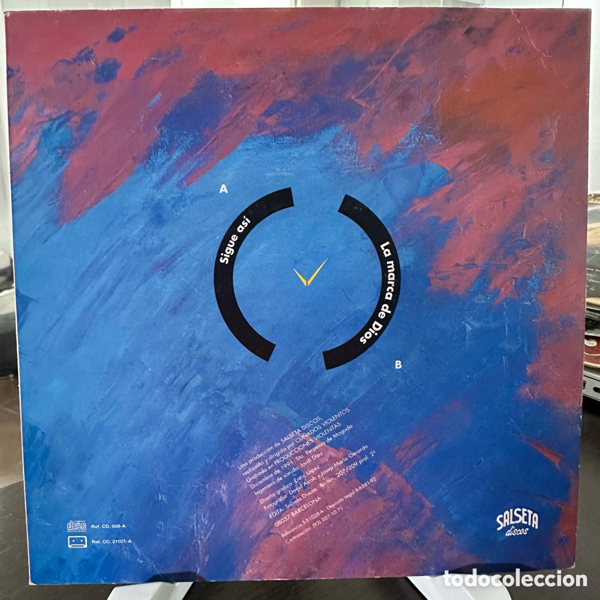 Discos de vinilo: Cu&ntilde;ados Violentos - Sigue Asi (7&rdquo;, Single) - Foto 2