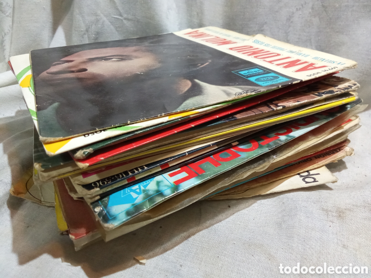 Discos de vinilo: GRAN LOTE DE 22 VINILIOS VARIADOS SINGLES - Foto 1