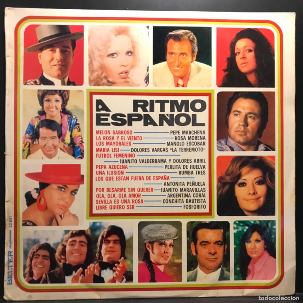 Discos de vinilo: Various ● A Ritmo Espa&ntilde;ol ● Vinyl, LP, Compilation, Stereo 1974 - Foto 1