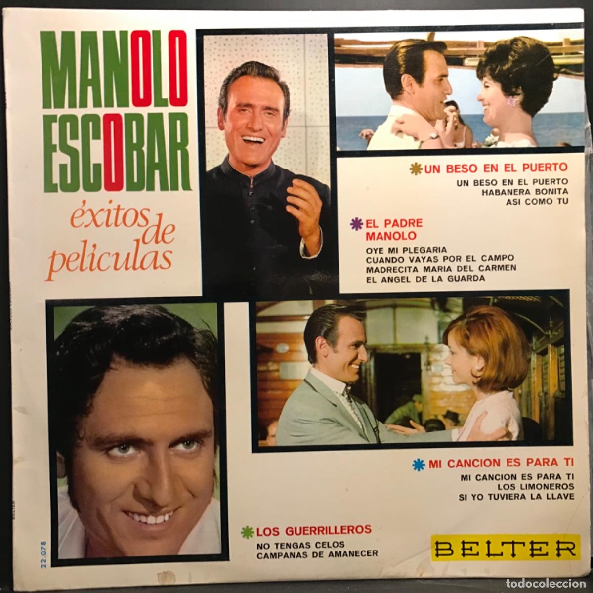 Discos de vinilo: Manolo Escobar ● Exitos De Peliculas ● Vinyl, LP, Compilation - Foto 1