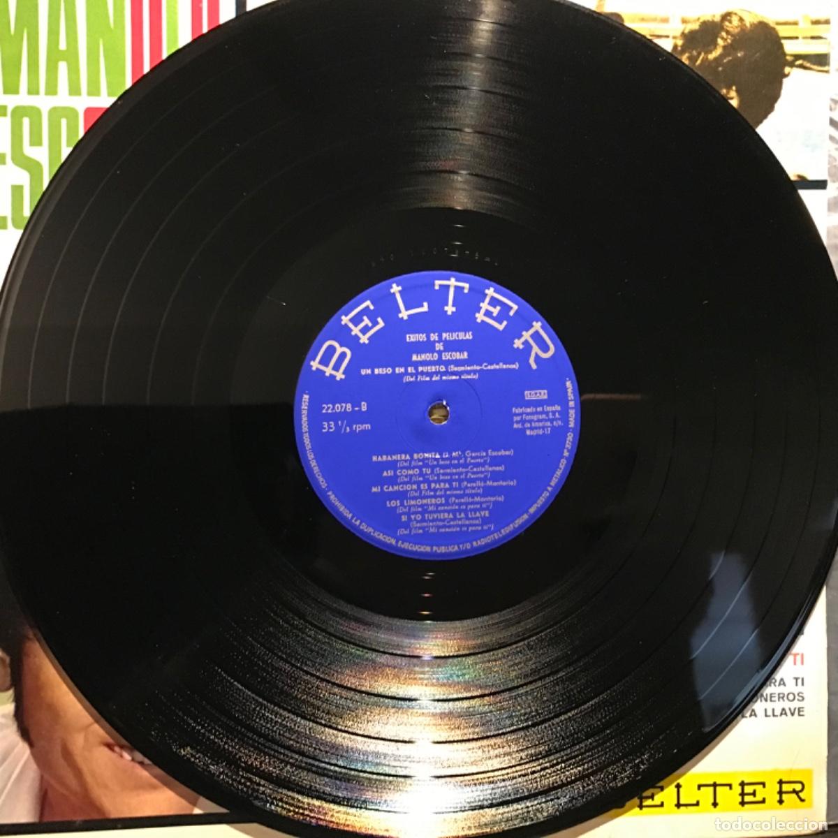Discos de vinilo: Manolo Escobar ● Exitos De Peliculas ● Vinyl, LP, Compilation - Foto 3
