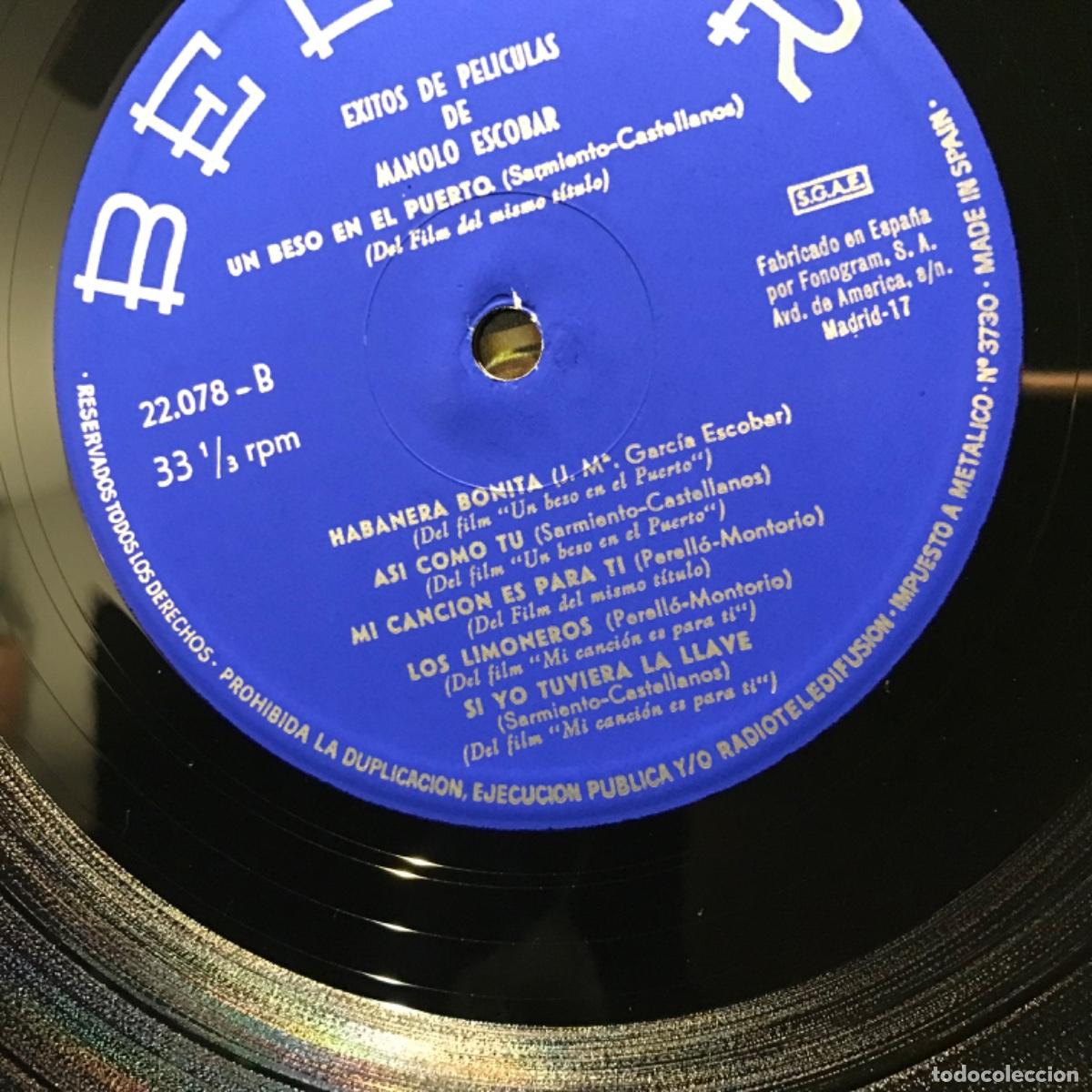 Discos de vinilo: Manolo Escobar ● Exitos De Peliculas ● Vinyl, LP, Compilation - Foto 4