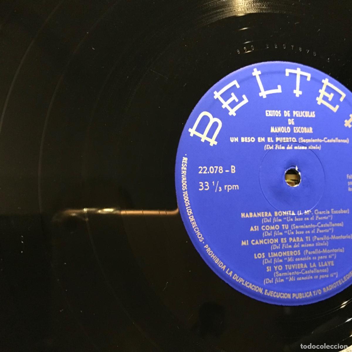 Discos de vinilo: Manolo Escobar ● Exitos De Peliculas ● Vinyl, LP, Compilation - Foto 6