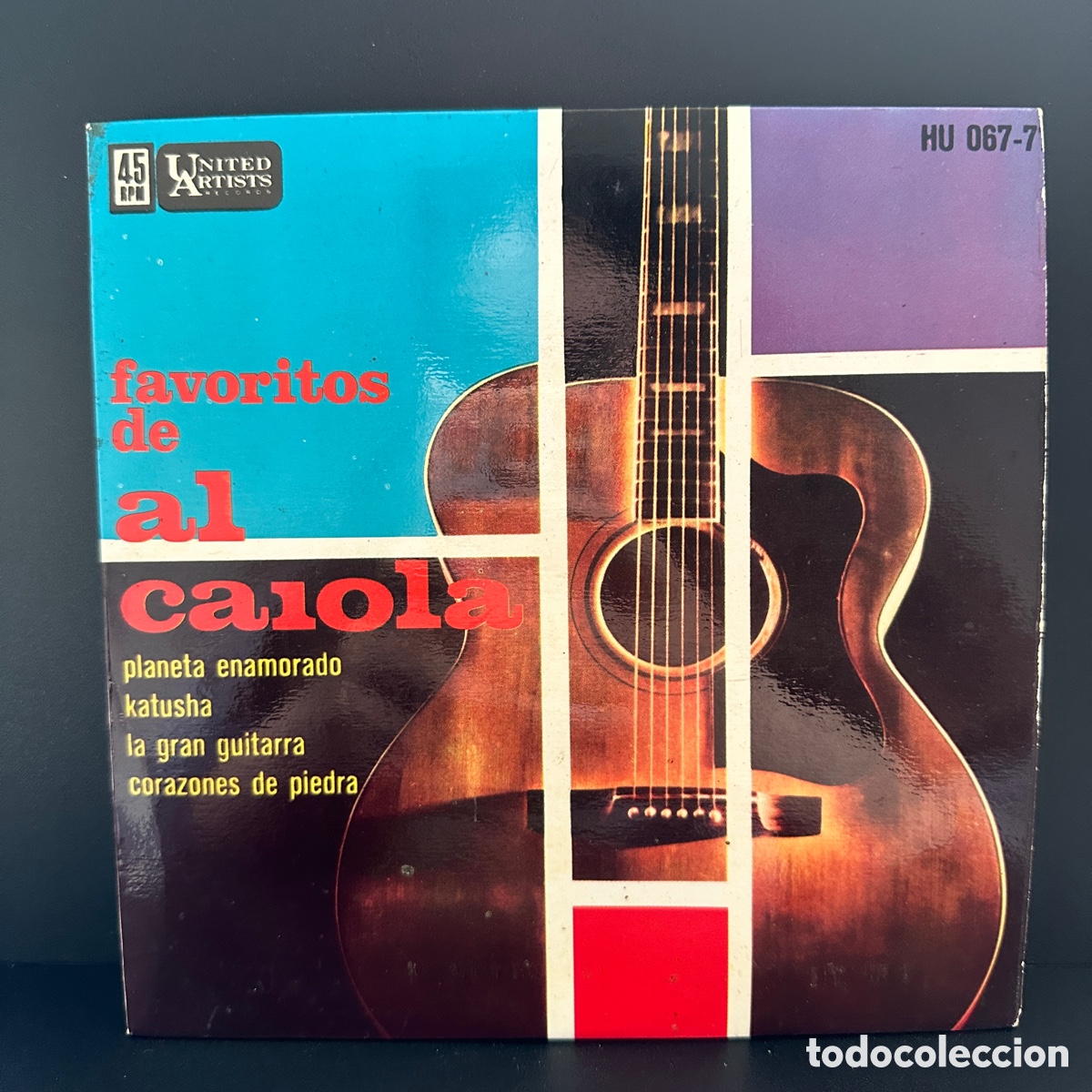 Discos de vinilo: Al Caiola - Favoritos De Al Caiola (7&rdquo;, Single) - Foto 1