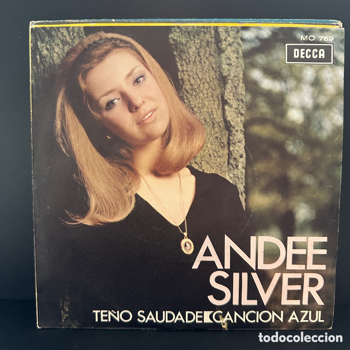 Discos de vinilo: Andee Silver - Te&ntilde;o Saudade / Cancion Azul (7&rdquo;, Single) - Foto 1