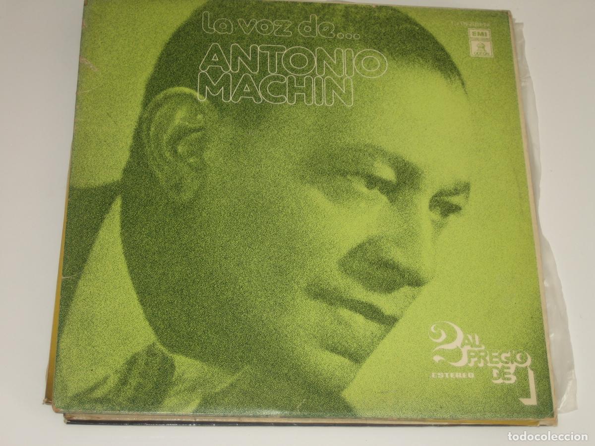 Discos de vinilo: DISCOFERTA - ANTONIO MACHIN - CARPETA Y DISCO DOBLE - Foto 1