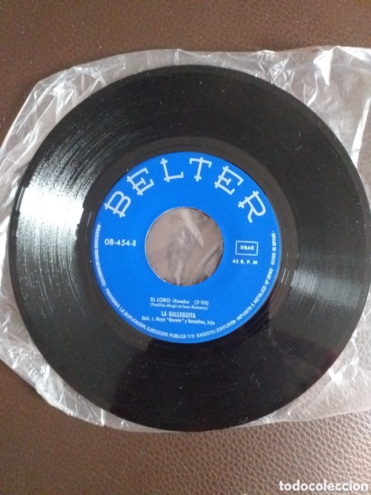 Discos de vinilo: SINGLE VINILO LA GALLEGUITA - Foto 2