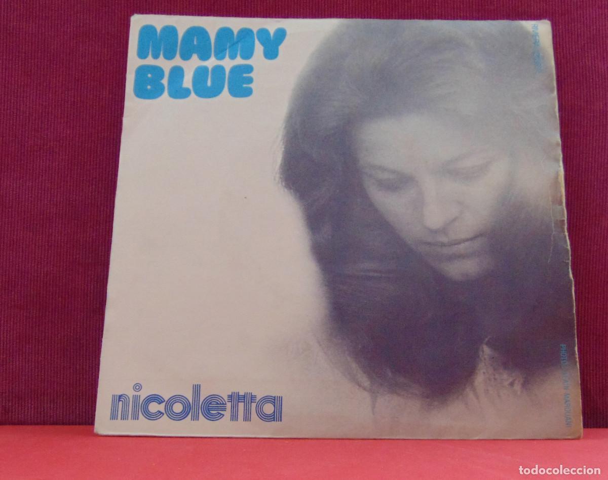 Discos de vinilo: Nicoletta &ndash; Mamy Blue - SINGLE 1971 - Foto 1