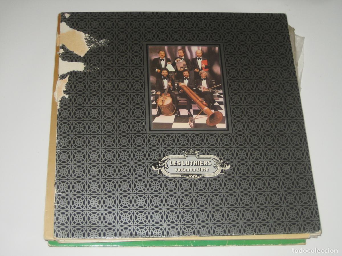 Discos de vinilo: DISCOFERTA - LES LUTHIERS - VOL. VII - PORTADA CON FALLO - Foto 1