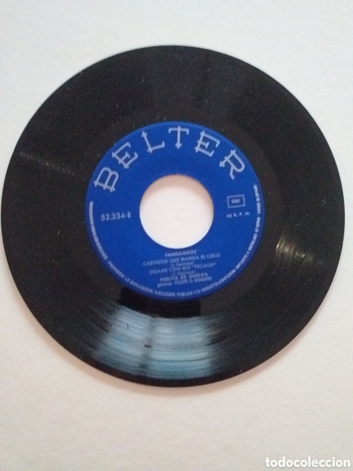 Discos de vinilo: VINILO EP PERLITA DE HUELVA - Foto 3