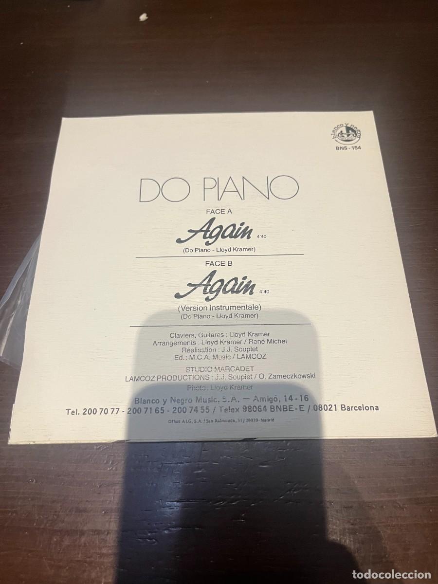 Discos de vinilo: Do Piano &lrm;&ndash; Again (Remix) - Foto 2