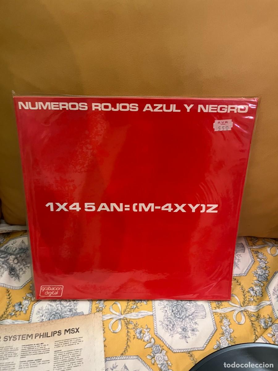 Discos de vinilo: Azul Y Negro &lrm;&ndash; N&uacute;meros Rojos - Foto 1