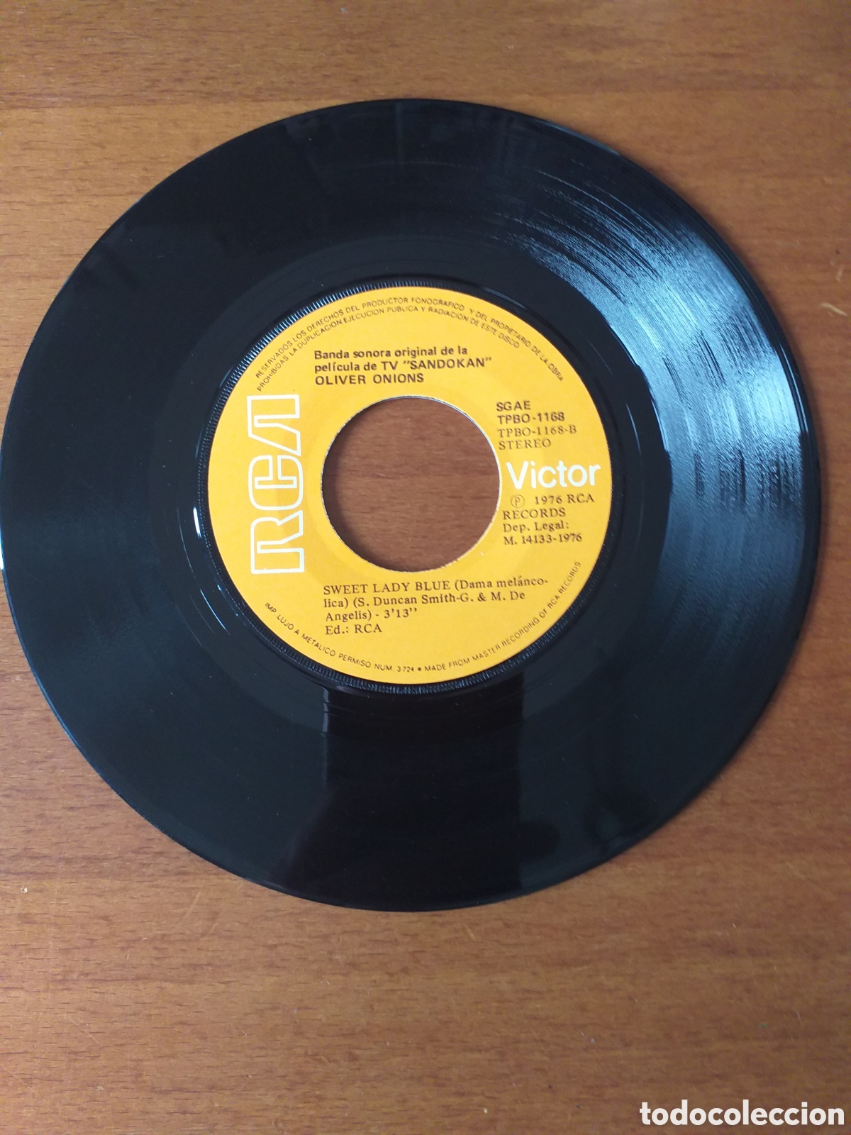 Discos de vinilo: SINGLE VINILO OLIVER ONIONS - Foto 3