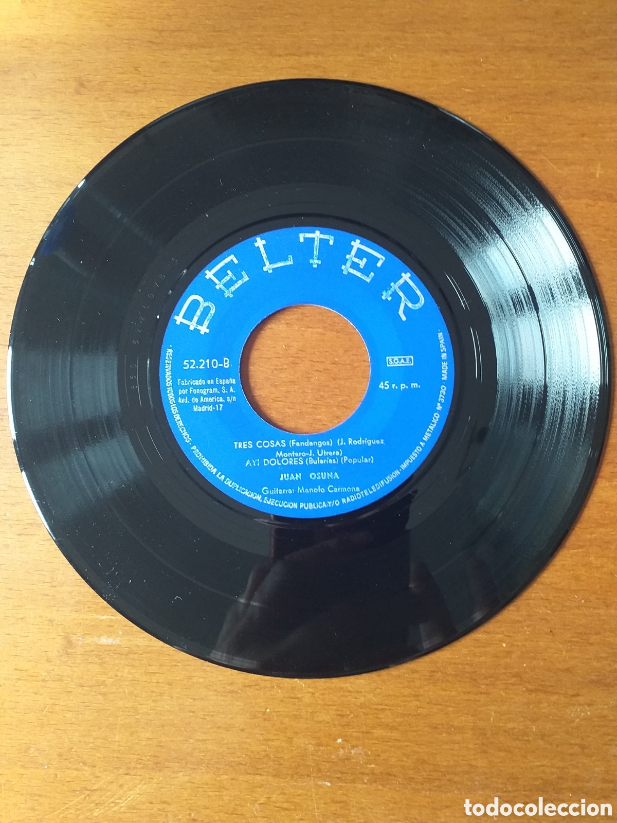 Discos de vinilo: VINILO EP JUAN OSUNA - Foto 3