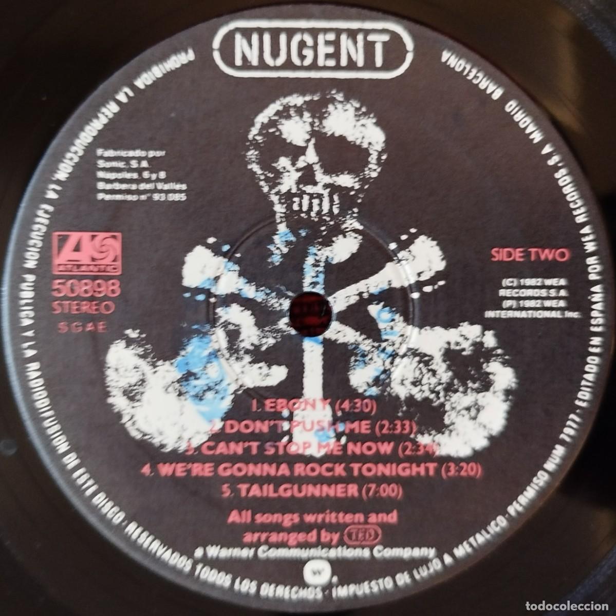 Discos de vinilo: TED NUGENT ** Nugent ** 1982 SPAIN LP - Foto 4