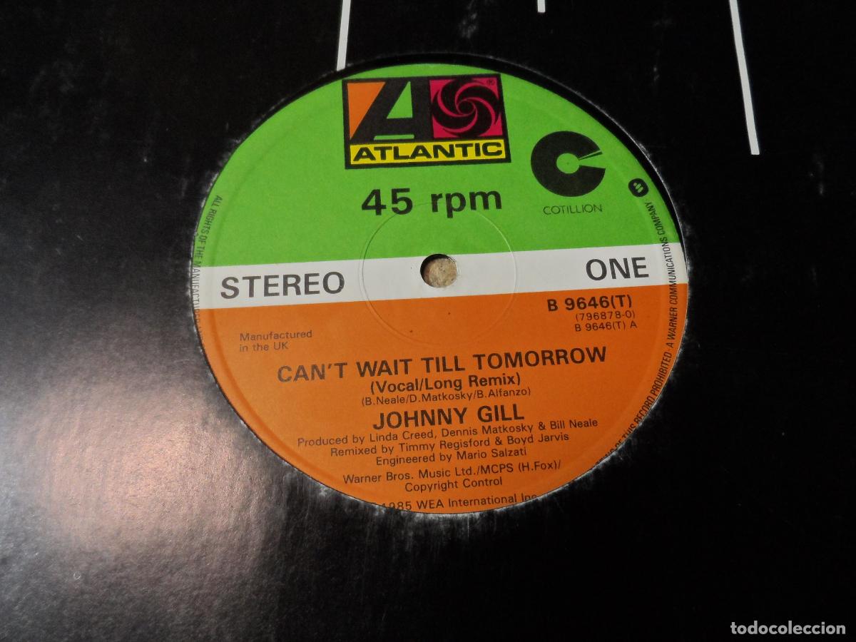 Discos de vinilo: Johnny Gill &ndash; Cant Wait Til Tomorrow - Foto 2