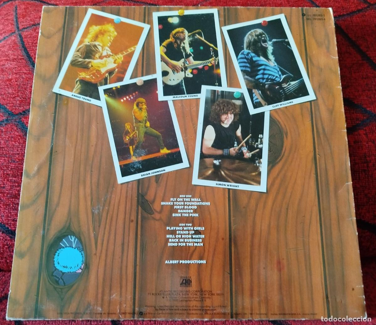 Discos de vinilo: AC / DC ** Fly On The Wall ** VINILO LP 1985 - Foto 2