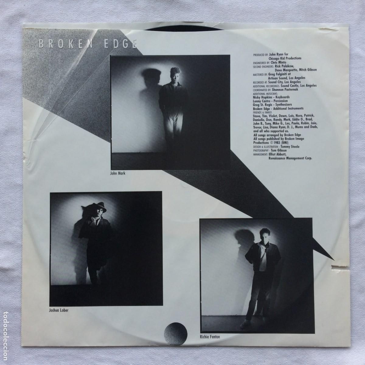 Discos de vinilo: Broken Edge &lrm;&ndash; Time For A Change USA 1984 Polydor - Foto 3