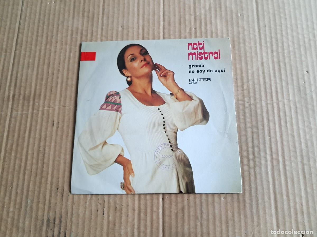 Discos de vinilo: NATI MISTRAL - GRACIA SINGLE 1971 - Foto 1
