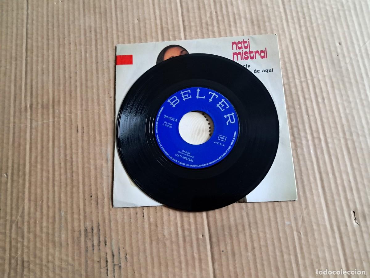 Discos de vinilo: NATI MISTRAL - GRACIA SINGLE 1971 - Foto 2
